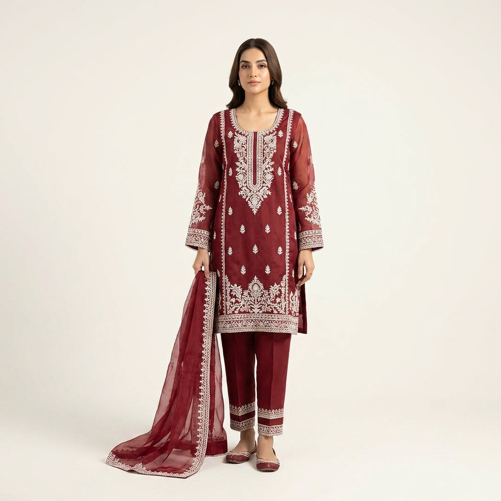 Maroon Aura Set